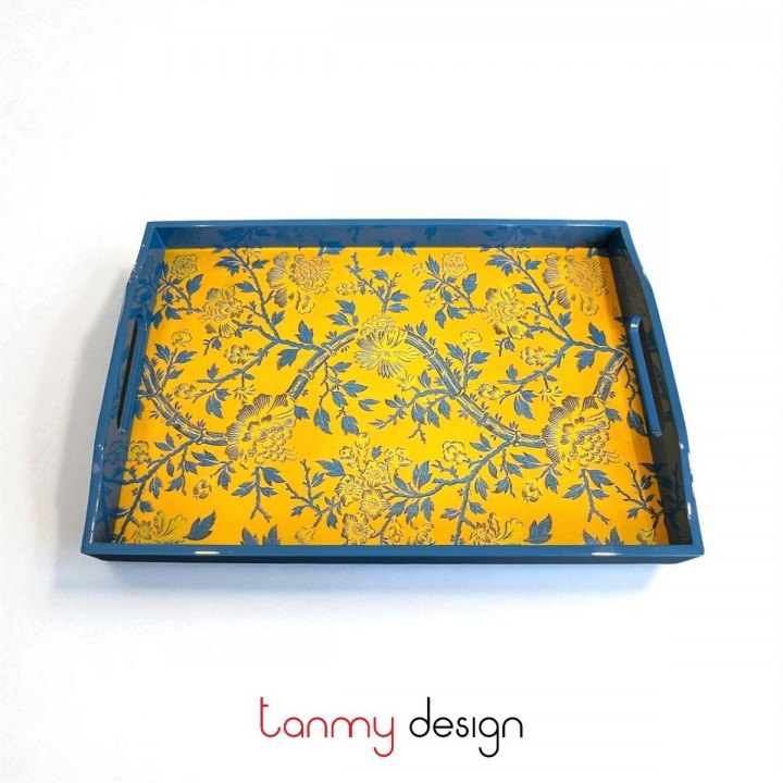 Rectangle lacquer tray 25*35 cm ( different designs )